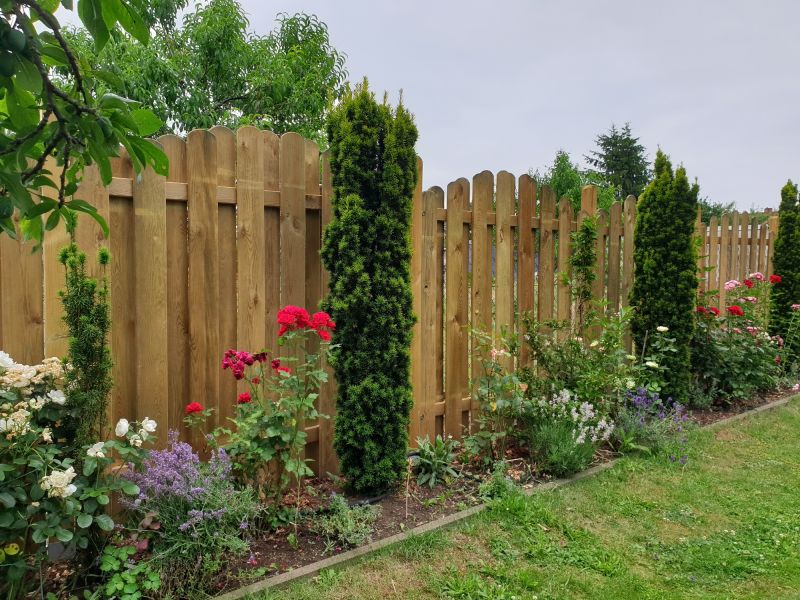 Pine Fence Installation